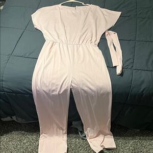 Elegant Pink Jumpsuit